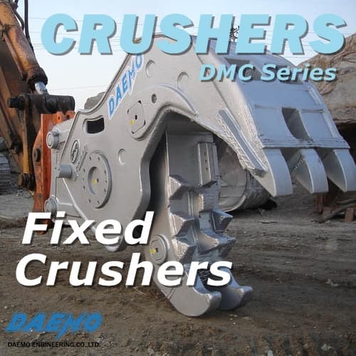 DAEMO Crusher DMC series_ Fixed Crushers